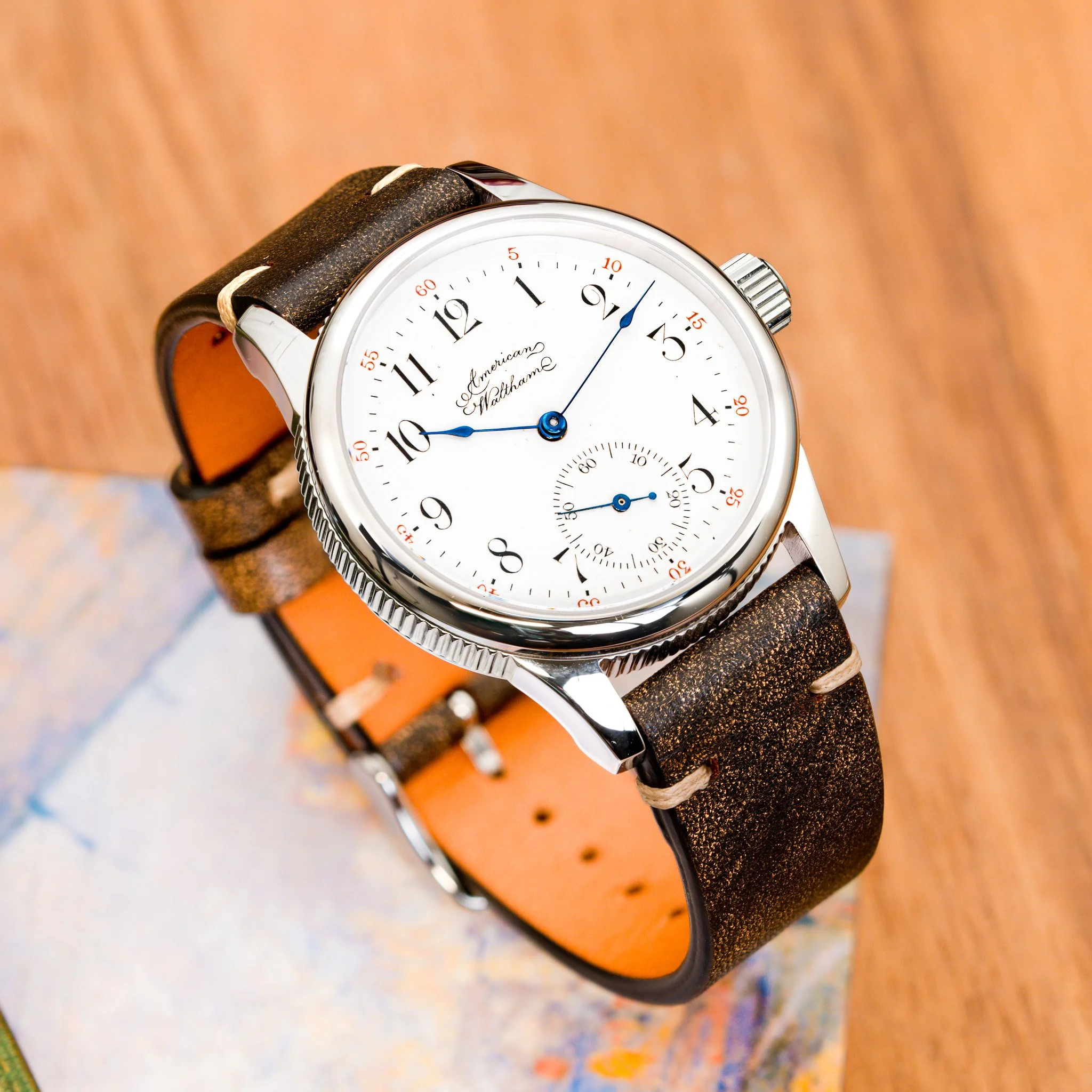 Waltham pocket watch conversion — Frett & Co Clockworks
